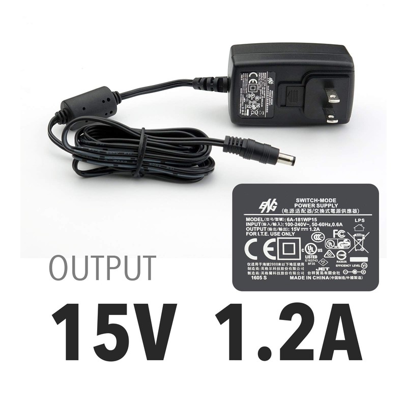 Plustek Power Adapter 15V 1.2A for OpticFilm 8100, 8200i SE,