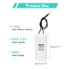 sourcing map CBB60 Running Capacitor, 35uF 450V 2 Wire Electric
