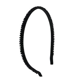 GETACOTA 3 Pcs Rhinestones Headbands for Women Crystal Beaded Thin Hair Hoop Colorful Sparkly Shiny Hair Bands Glitter Fashion Non-slip Hair Accessories for Girl (multi set 01)