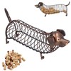 Cyrank Metal Wine Cork Holder, Dachshund Shape Cute Dog Cork