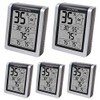 AcuRite 00613 Indoor Thermometer & Hygrometer with Humidity Gauge, 3"