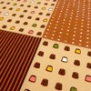 Hamamonyo Small Cloth (Furoshiki, 19.7 inches (50 cm), Bean Canele