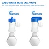APEC Water Systems Tank Ball Valve (3/4" NPTF, 1/4" Output)