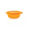 Tupperware 2 1/4-cup Sm CrystalWave Plus Container ~ Papaya ~