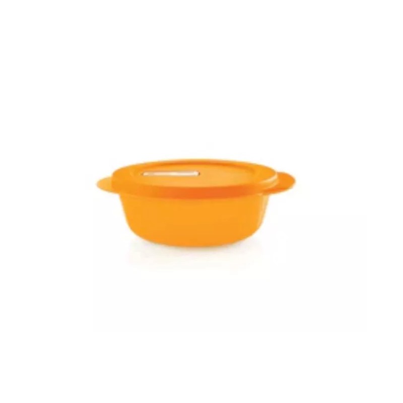 Tupperware 2 1/4-cup Sm CrystalWave Plus Container ~ Papaya ~