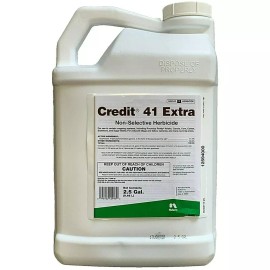 Nufarm Credit 41 Extra Glyphosate 41% Herbicide with Surfactant - 2.5 Gallons