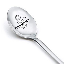 Grandma Nana Gifts Spoon from Grandkids，Best Grandma Ever Spoons for Grandma Granny Gifts from Grandchildren Mothers Day Gifts for Grandmother Grammy Gifts for Grandma Grammie Christmas Birthday Gift