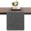 Chitomars Faux Leather Table Runner, Modern Double-Sided Non-Slip Heat Resistant