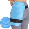 REVIX Multipurpose Reusable Hip Ice Pack, Cooling Gel Cold Wrap