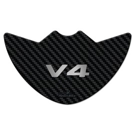 Resin Bike Motorcycle 3D Stickers Compatible with Ducati Panigale V4 and V4S 2018 2022. Front Fender Protection from Bumps and Scratches. Motorcycle Resin Stickers - Made in Italy