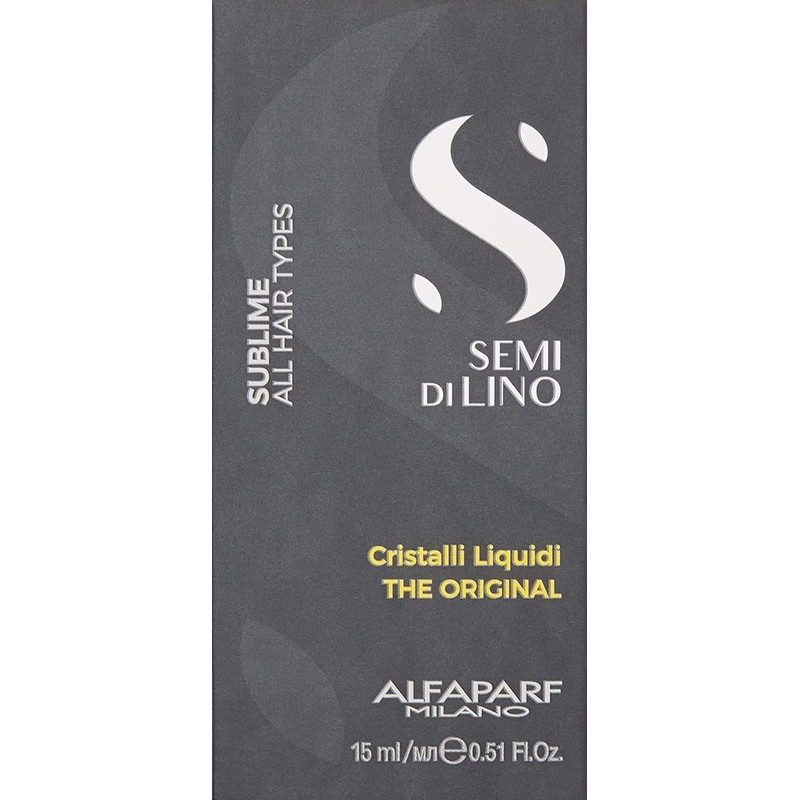 AlfaParf Milano Sem, D, Lino Sublime Cristall, Liquid, 15 ml