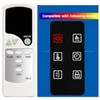 GENGQIANSI Replacement for Febo Flame Electric Fireplace Heater Remote Control