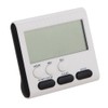 Partslety Digital Kitchen Timer With LCD Screen 24 Hour Countdown