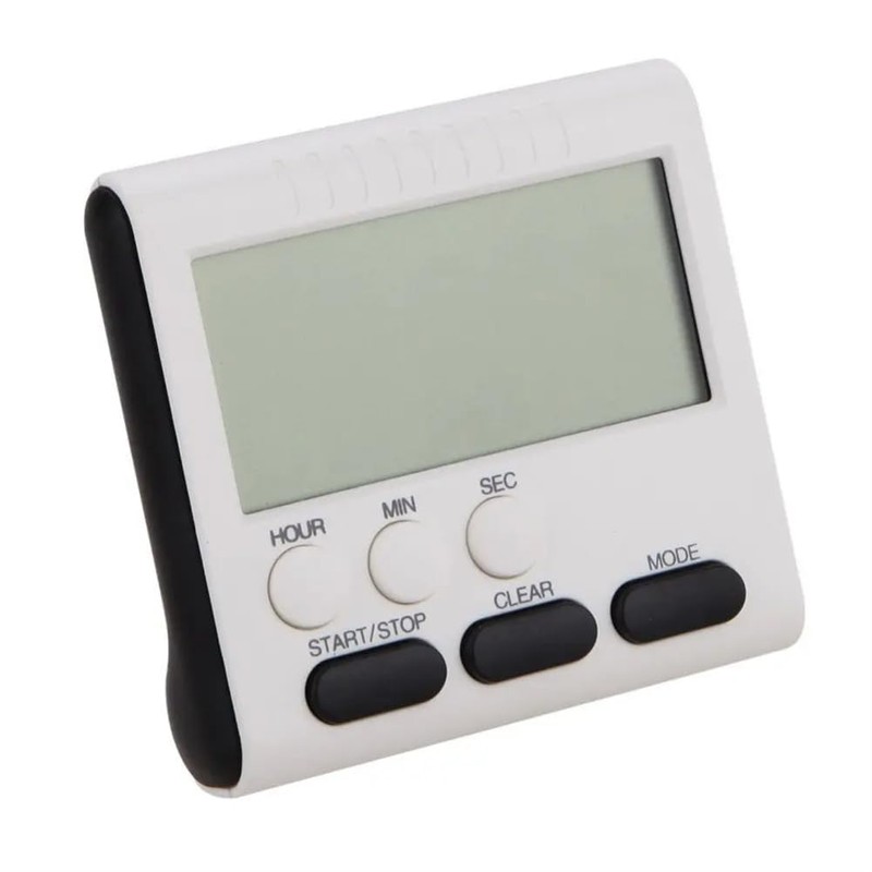 Partslety Digital Kitchen Timer With LCD Screen 24 Hour Countdown