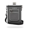 Hydrte Travel Mini Water Bottle with Strap & Sleeve –
