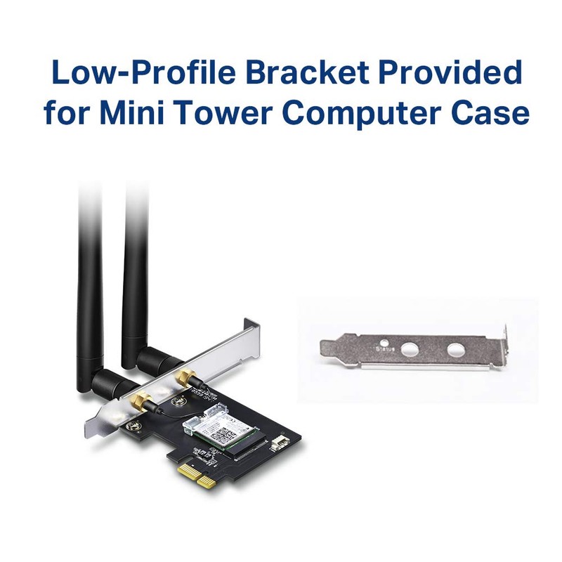 TP-LINK Archer T5E AC1200 Wi-Fi Bluetooth 4.2 PCI Express Adapter