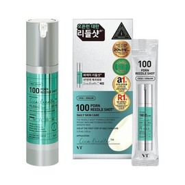 VT PDRN Riddle Shot 100 Ampoule 50ml + 10 Ampoule Pouches / 브이티 피디알엔 PDRN 리들샷 100 앰플 50ml + 앰플 파우치 10매