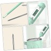 Zerodeko 2 Piezas termometro de agua pantalla led meat thermometer