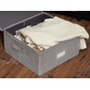 Covermates Keepsakes Zip-Top Storage Box Set, 3 Pack Heavy Duty