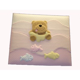 Baby Brag Book Photo Album- 120 4 x 6 photos- keepsake memory photo book for baby first year Babybook