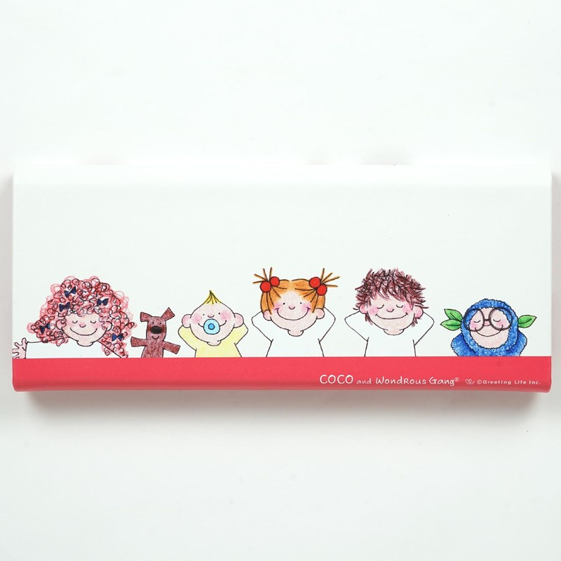 Coco-chan Greeting Life Glasses Case Friends RYZ-1086 Red