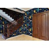 SuxiGlo Firefly Night Botanical Wallpaper Peel and Stick Wallpaper