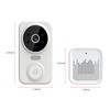 Smart Video Doorbell Wireless HD Camera PIR Motion Detection IR