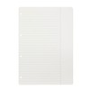 Landré Ringbucheinlagen A4 liniert weißer Rand, 100 Blatt, 70 g/m²,