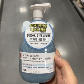 Illyyoon 일리윤 세라마이드 아토 버블워시 앤 샴푸 400ml 1개