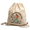 rainUP Camino Santiago Drawstring Backpack - Ideal for Pilgrims, Robust