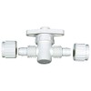 Flair-It Sales 16880 Plastic Straight Stop Valve, 0.5' Size