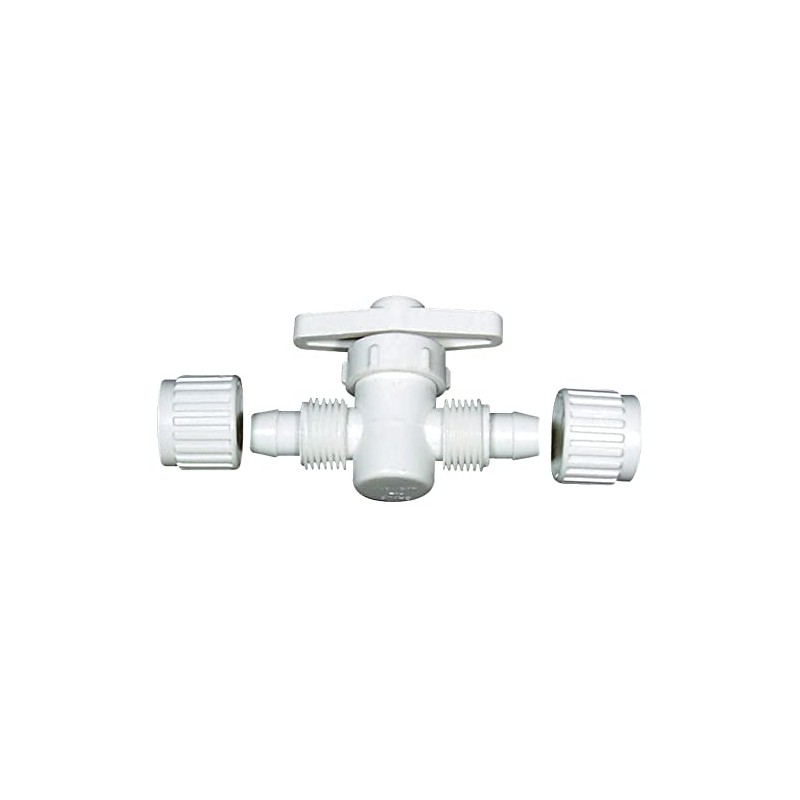 Flair-It Sales 16880 Plastic Straight Stop Valve, 0.5' Size