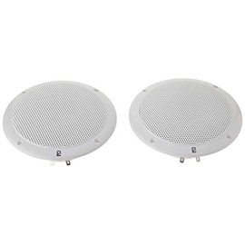 Poly-Planar MA-4056 6" 80 Watt Speakers - White