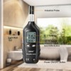 ERAY Digital Psychrometer Thermometer Hygrometer with Backlight, Temperature and Humidity