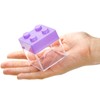 Okllen 36 Pack Building Block Party Favor Boxes, Plastic Square