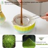 DHwebWLP Premium Japanese Matcha Whisk Set,Bamboo Whisk&Ceramic Bowl,Complete Matcha Making