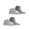 BURLINGTON Women Everyday 2-Pack sneaker socks, 2 pairs, UK size