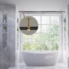 Coshar Heavy Duty Stainless Steel Shower Curtain Closet Curtain Rod