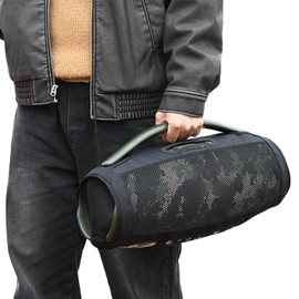 GETBSTOOP du-st Cover Case for J-B-L Boombox 3 Portable Speaker, Mesh Slip Cover Protective Cover for J-B-L Boombox 3 Portable Speaker Accessories