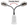 E27 Flexible Light Bulb Lamp Socket Adapter Extender/Adjustable Edison Bulb