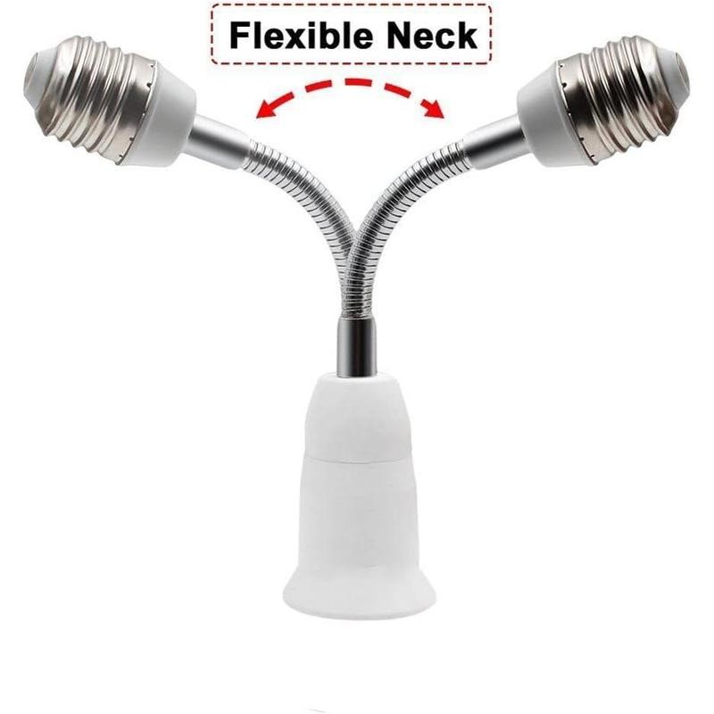 E27 Flexible Light Bulb Lamp Socket Adapter Extender/Adjustable Edison Bulb