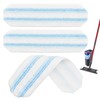 Mop Replacement Pads Compatible with Vileda H2prO Flat Mop System,