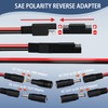 COMeap (2 Pack) SAE to DC Adapter for Jackery Solar