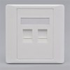 Female To Female CAT6 Gigabit Dual-Pass Network Wall Plug RJ45