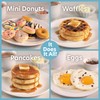 3 in 1 Mini Breakfast Maker- Make Mini Waffles Donuts
