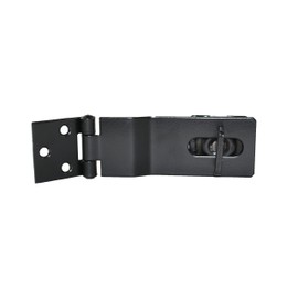 Shed Swivel HASP 4.5", Door HASP Black