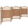 Red Lantern 2 ft. Short Fiber Weave Folding Screen -