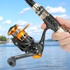 Sanrike Spinning Reel 3000 Eging Reel, 5.2:1 High Speed Gear