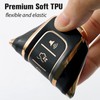 OLLEN TPU Key Fob Cover Fit for Ford C-Max Edge