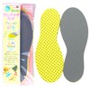 Soft and fluffy fit, cushioned children's insole, gray